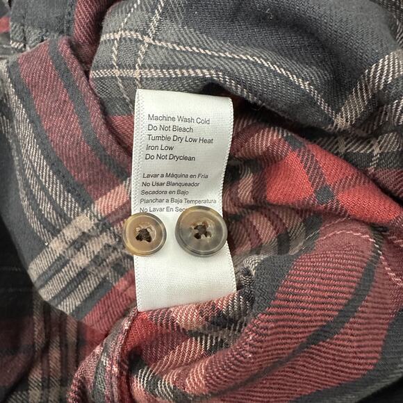 Jachs Heritage Flannel Button-Up Long Sleeve Shirt Multi Plaid Men’s XXL - Picture 5 of 9